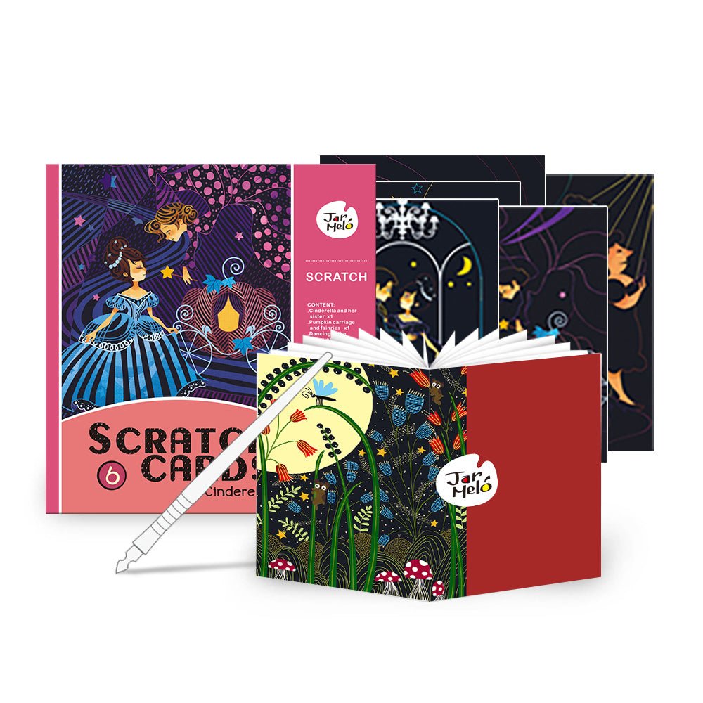 SCRATCH CARD SET - CINDERELLA - Bamboo Sprout